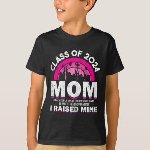 Of 2024 Mum Graduation Family Mama Graduate Women T-Shirt