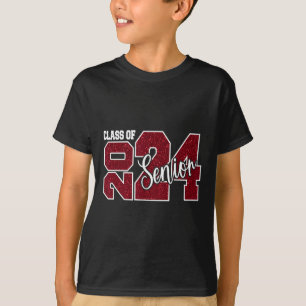 Of 2024 Senior 24 Last Day Of School Graduation Pa T-Shirt