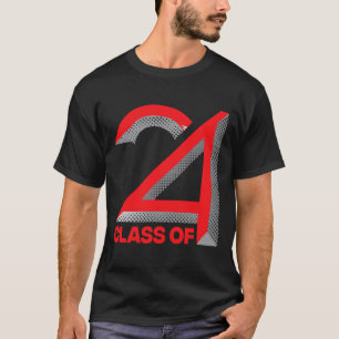 Of 2024 Shirt Graduation Senior High School Colleg