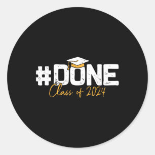 Of 2024 Shirts  Classic Round Sticker