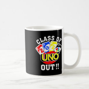 Of 2024 Uno Out Senior 2024 Graduation Teacher Stu Coffee Mug