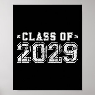 Of 2029 - Graduation Year Senior Gift Poster