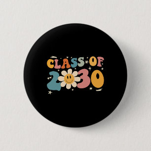 Of 2030 Grow With Me Graduation First Day Of Schoo 6 Cm Round Badge