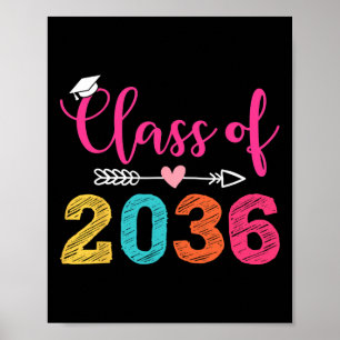Of 2036 Grow With Me Graduation Poster