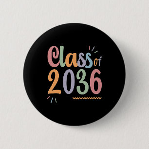 Of 2036 Grow With Me Handprints On Back K To 12 1  6 Cm Round Badge