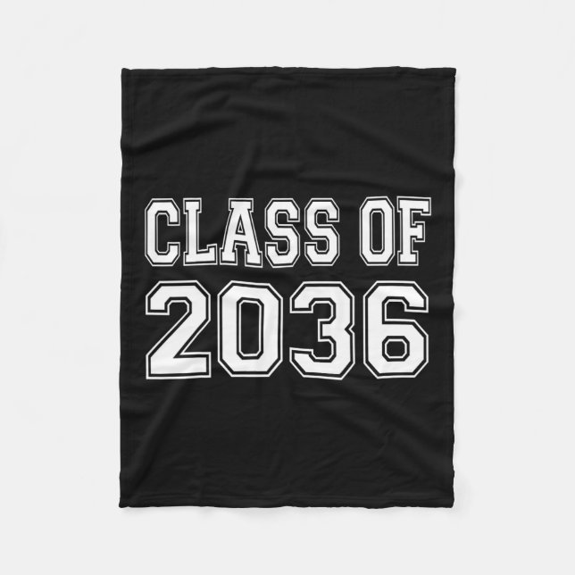 Of 2036 Grow With Me Shirt  Fleece Blanket (Front)