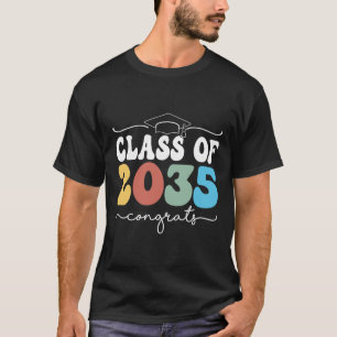 Of 2036 Kindergarten First Day Graduation Grow Wit T-Shirt
