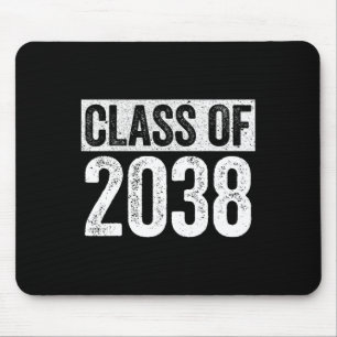Of 2038 Senior 2038 Graduation Shirt  Mouse Pad