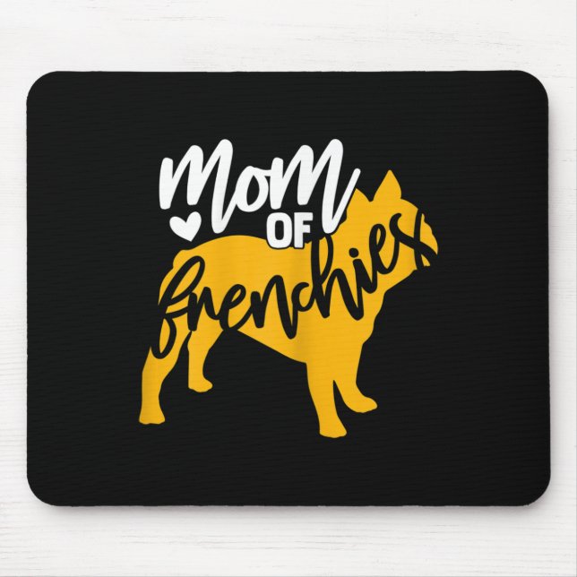 Of A French Bulldog 1  Mouse Pad (Front)