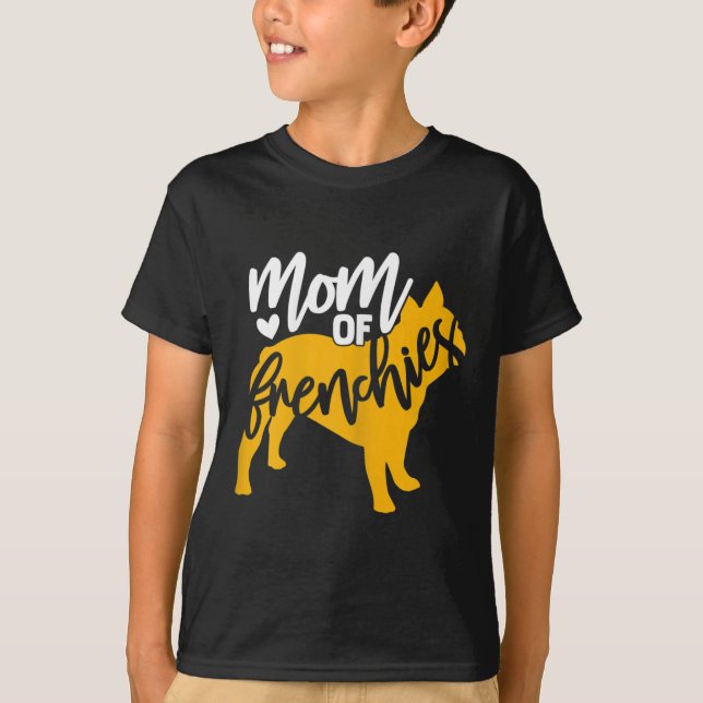 Of A French Bulldog 1  T-Shirt (Front)