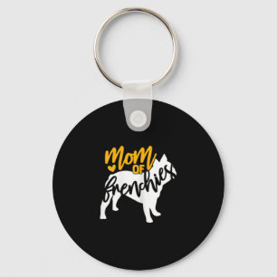 Of A French Bulldog Key Ring