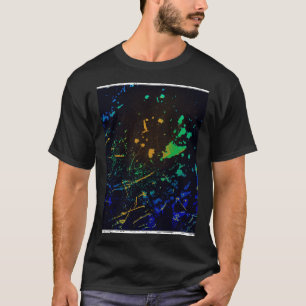 Of Abstract Organic Photomontage Tastes Sticker T-Shirt