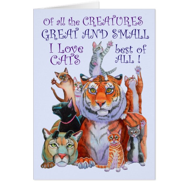Of All the Creatures Great and Small (Front)