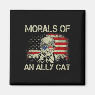 Of An Ally Cat Funny Trump 2024 Magnet