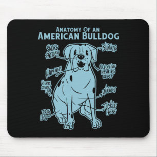Of An American Bulldog  Mouse Pad