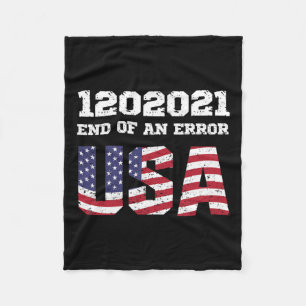 Of An Error Biden Harris Inauguration 1202021 Jan Fleece Blanket