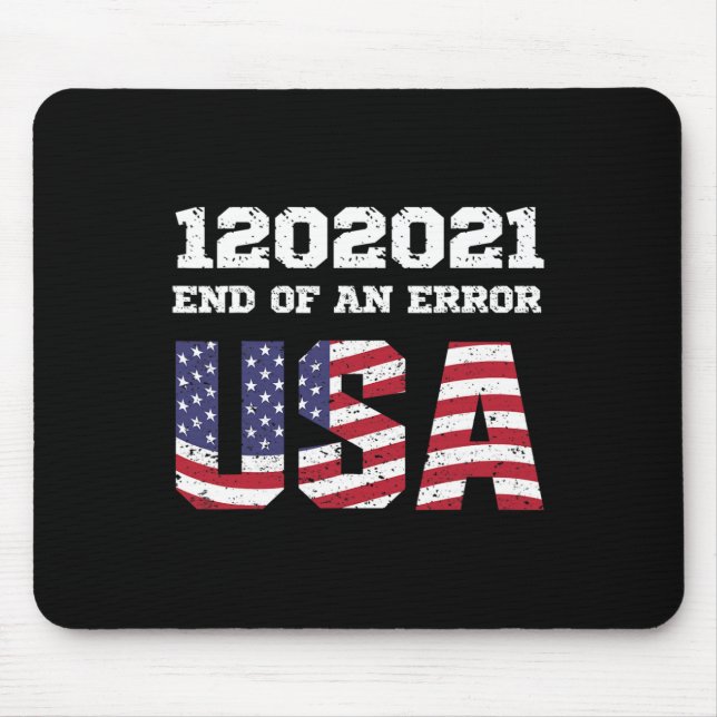 Of An Error Biden Harris Inauguration 1202021 Jan  Mouse Pad (Front)