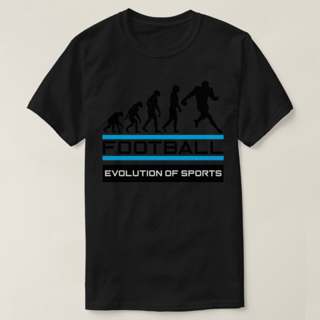 of Baseball Evolution of Sports T-Shirt (Design Front)