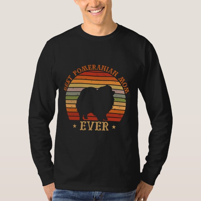 Of Best Pomeranian Mum Ever T-Shirt (Front)