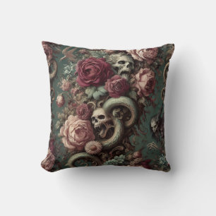 Of Bone & Vine – Gothic Victorian Cushion