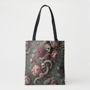 Of Bone & Vine – Gothic Victorian Tote Bag