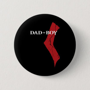 Of Boy - Dad Video Game Father's Day Edition 6 Cm Round Badge
