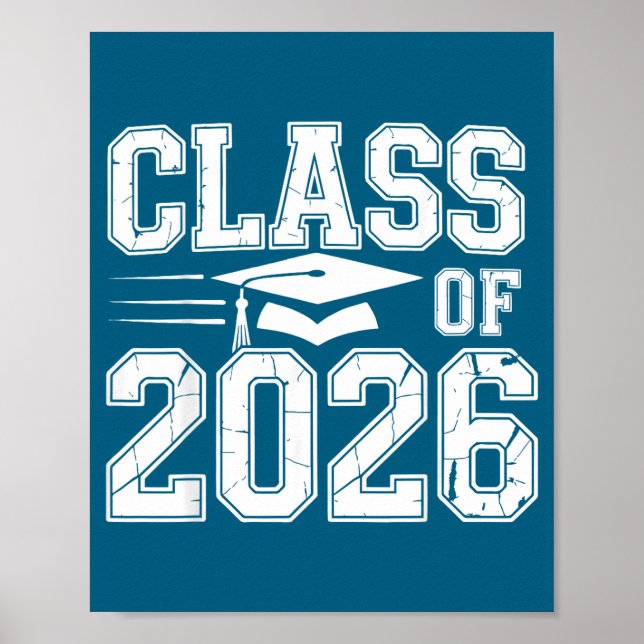Of Class Graduation Senior School Pride Poster (Front)