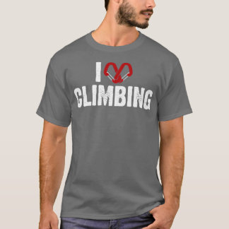 of Climbing if not now when then T-Shirt