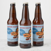 Of Course I Can Beer Bottle Label