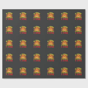 Of Course I Can Drive a Stick Halloween Design_1 Wrapping Paper