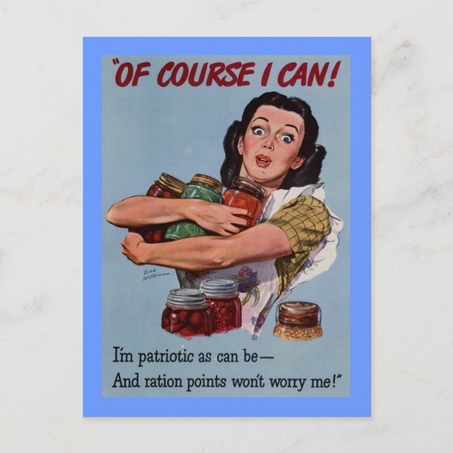 Of Course I Can! Postcard (Front)