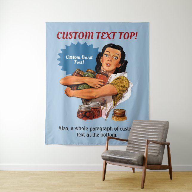 Of Course I Can Tapestry (In Situ)