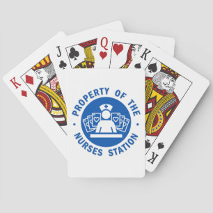 Of course, nurses play cards all the time!