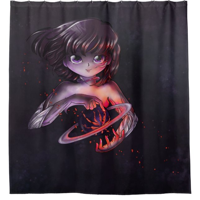 Of Destruction Shower Curtain (Front)