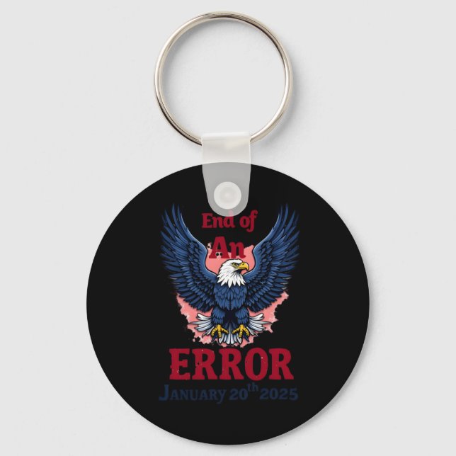 Of End Of An Error January 20  Key Ring (Front)