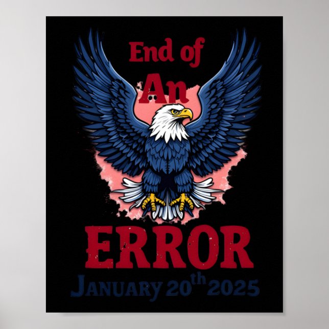 Of End Of An Error January 20  Poster (Front)