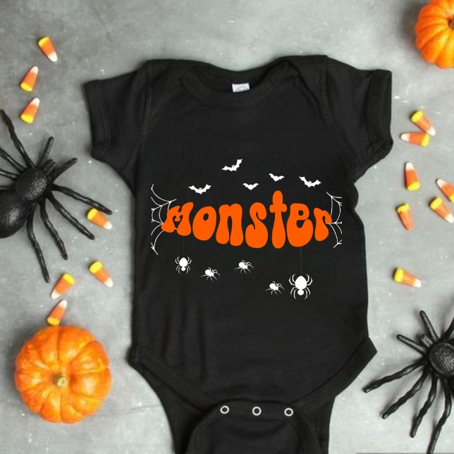 of Halloween, Spooky Season, Funny Baby Halloween  Baby Bodysuit (Creator Uploaded)