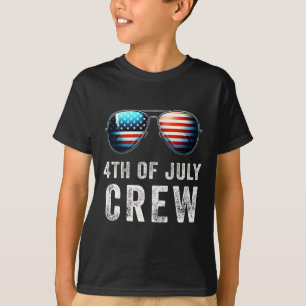Of July Crew Matching Family Outfits Men Women Kid T-Shirt