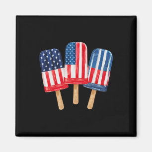 Of July Popsicle Womens Patriotic Fourth Of July  Magnet