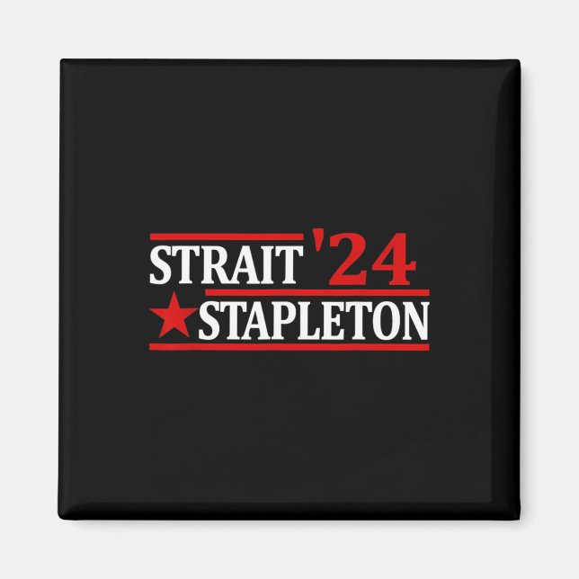 Of July Stapleton Strait American Patriotic  Magnet (Front)