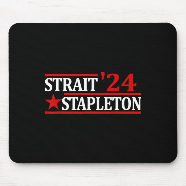 Of July Stapleton Strait American Patriotic  Mouse Pad (Front)