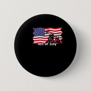 Of July T Shirts Iwo Jima 6 Cm Round Badge
