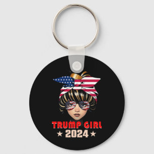 Of July Trump 45 47 Trump Girl 2024  Key Ring