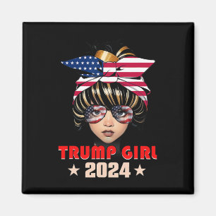 Of July Trump 45 47 Trump Girl 2024 Magnet
