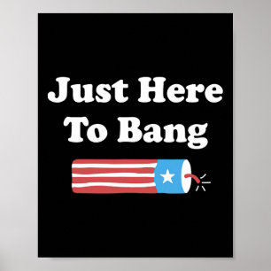 Of July Usa American Flag Men  Poster