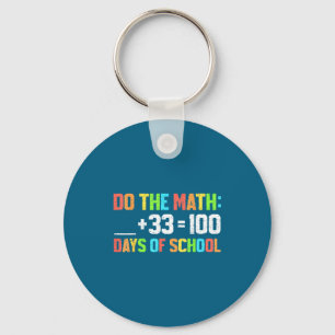 Of Kids 100th Day School Teacher 100 Key Ring