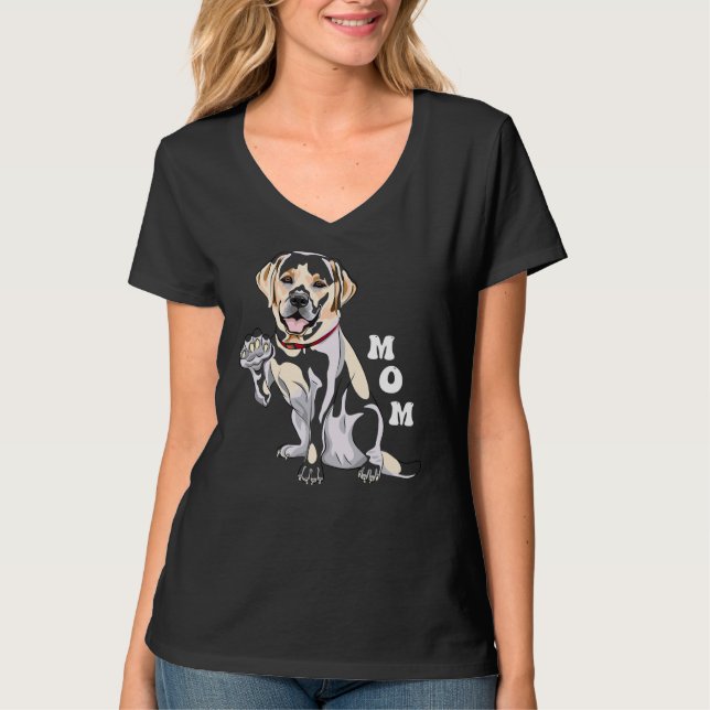 Of Lab Mum Fox Yellow Labrador Retriever T-Shirt (Front)