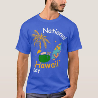 of National Hawaii Day Oversized T-Shirt