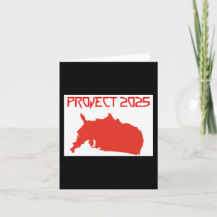 Of Project 2025 Card