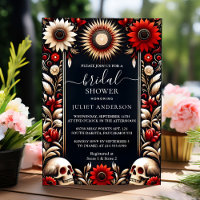 Of Ruby Claret White Heart Red Black Bridal Shower